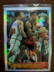 Dikembe Mutombo [Refractor] Basketball Cards 1996 Topps Chrome Prices