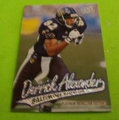 Derrick Alexander [Platinum Medallion] #P35 Football Cards 1997 Ultra Prices