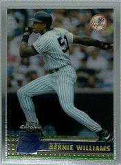 Bernie Williams #24 Baseball Cards 1996 Topps Chrome Prices