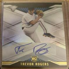 Trevor Rogers [Autographs] #11 Baseball Cards 2021 Panini Chronicles Titanium Prices