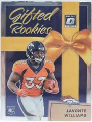 Javonte Williams #GR-15 Football Cards 2021 Panini Donruss Optic Gifted Rookies Prices