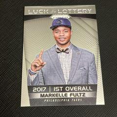 Markelle Fultz #MAF Basketball Cards 2017 Panini Prizm Luck of the Lottery Prices