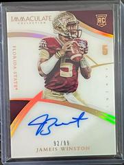 Jameis Winston [Autograph Patch Numbers] #165 Football Cards 2015 Panini Immaculate Prices