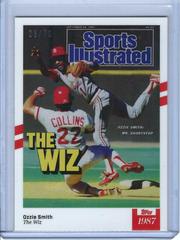 Ozzie Smith [White with Red Stripes] Baseball Cards 2021 Topps X Sports Illustrated Prices