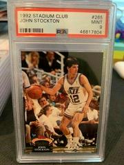 John Stockton Basketball Cards 1992 Stadium Club Prices