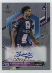 Warren Zaire Emery #A-WZ Soccer Cards 2022 Topps Finest UEFA Club Competitions Autographs Prices