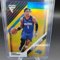 Paolo Banchero [Gold] #14 Basketball Cards 2022 Panini Flux Flow Motion Prices