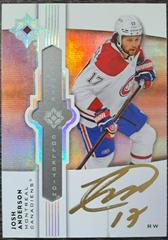 Josh Anderson Hockey Cards 2021 Ultimate Collection Emblems Auto Prices