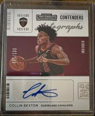 Collin Sexton #CA-CSX Basketball Cards 2021 Panini Contenders Contenders Autographs Prices