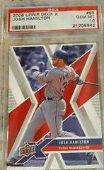 Josh Hamilton #95 Baseball Cards 2008 Upper Deck X Prices