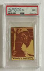 Roberto Clemente [Hand Cut] Baseball Cards 1971 Milk Duds Prices
