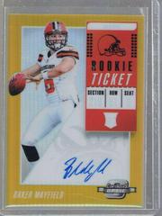 Baker Mayfield [Autograph Gold] Football Cards 2018 Panini Contenders Optic Prices