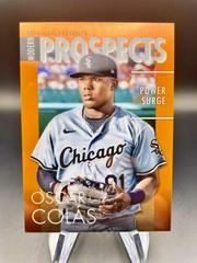 Oscar Colas [Orange] Baseball Cards 2023 Bowman Modern Prospects Prices