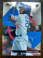 Keibert Ruiz #FRD-KR Baseball Cards 2021 Topps Finest Rookie Design Variation Prices
