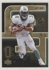 Ricky Williams [Gold] Football Cards 2003 Upper Deck Finite Prices