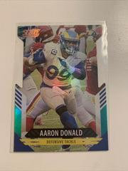 Aaron Donald [Die Cut] #255 Football Cards 2021 Panini Score Prices