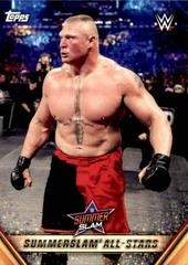 Brock Lesnar def. Triple H #MSS-2 Wrestling Cards 2019 Topps WWE SummerSlam All Stars Prices