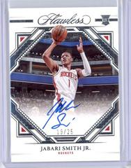 Jabari Smith Jr. #2 Basketball Cards 2022 Panini Flawless Finishes Auto Prices