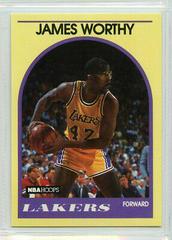 James Worthy #50 Basketball Cards 1990 Hoops Superstars Prices