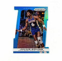 Julius Erving [Light Blue Die Cut Prizm] Basketball Cards 2013 Panini Prizm Prices