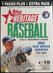 Blaster Box Baseball Cards 2013 Topps Heritage Prices