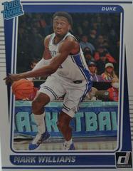 Mark Williams Basketball Cards 2022 Panini Chronicles Draft Picks Donruss Rated Rookies Prices