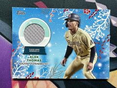 Alek Thomas #RC-AT Baseball Cards 2023 Topps Holiday Relics Prices