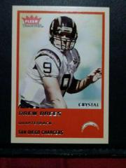 Drew Brees [Crystal] #58 Football Cards 2004 Fleer Tradition Prices