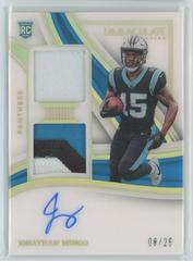 Jonathan Mingo #13 Football Cards 2023 Panini Immaculate Signature Patch Rookie Prices