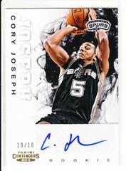 Cory Joseph [Autograph Gold] #276 Basketball Cards 2012 Panini Contenders Prices