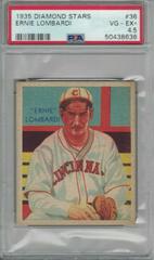 Ernie Lombardi #36 Baseball Cards 1935 Diamond Stars Prices