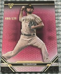 Yu Darvish [Tourmaline] #4 Baseball Cards 2021 Topps Triple Threads Prices