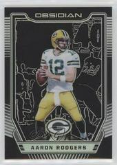 Aaron Rodgers #11 Football Cards 2018 Panini Obsidian Prices