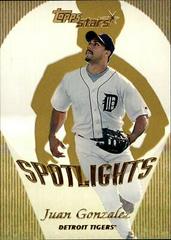 Juan Gonzalez #154 Baseball Cards 2000 Topps Stars Prices