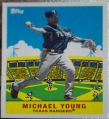 Michael Young #FF17 Baseball Cards 2007 Topps Flashback Fridays Prices