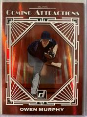 Owen Murphy #CA2 Baseball Cards 2023 Panini Donruss Coming Attractions Prices