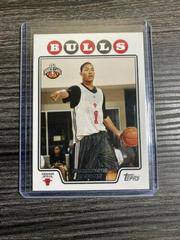 Derrick Rose Basketball Cards 2008 Topps Prices