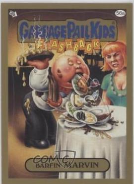 Barfin' MARVIN [Gold] #56a 2011 Garbage Pail Kids