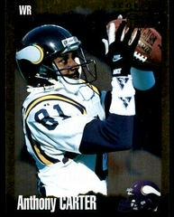 Anthony Carter [Gold Zone] #239 Football Cards 1994 Panini Score Prices