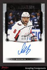 Alex Ovechkin #MD-AO Hockey Cards 2022 SP Authentic Marks of Distinction Autographs Prices