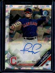 Conner Capel [Atomic Refractor] #PA-CC Baseball Cards 2019 Bowman Prospect Autographs Prices