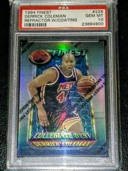Derrick Coleman [Refractor w/ Coating] #228 Basketball Cards 1994 Finest Prices