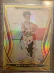 Anfernee Simons #122 Basketball Cards 2020 Panini Certified Prices