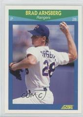 Brad Arnsberg Baseball Cards 1990 Score Rising Stars Prices