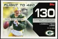 Brett Favre #BF-130 Football Cards 2007 Topps Brett Favre Collection Prices