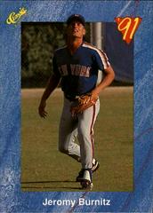 Jeromy Burnitz Baseball Cards 1991 Classic Prices