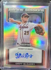 Griff McGarry #SS-GM Baseball Cards 2022 Panini Prizm Draft Picks Signing Sessions Prices