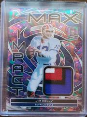 Jim Kelly [Psychedelic] #5 Football Cards 2023 Panini Spectra Max Impact Prices