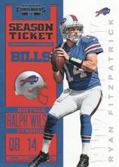 Ryan Fitzpatrick #11 Football Cards 2012 Panini Contenders Prices