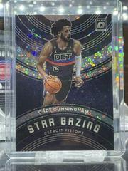 Cade Cunningham [Holo Fast Break] #15 Basketball Cards 2022 Panini Donruss Optic Star Gazing Prices